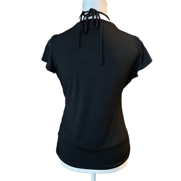 BCX Y2K Layered Top w/ Built in Necklace - Picture 3 of 9